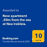 New ,50m From The Sea At Nea Irakleia. *