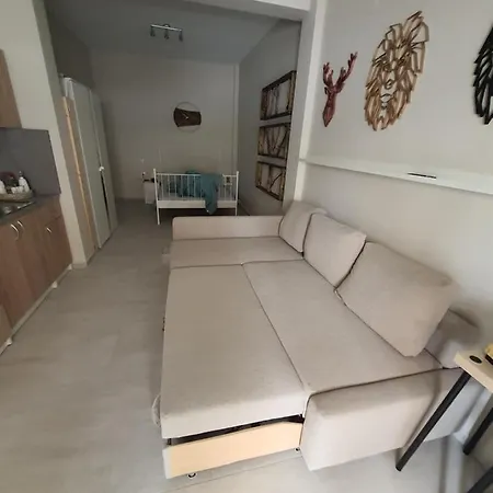 Apartment New ,50m From The Sea At Nea Irakleia.