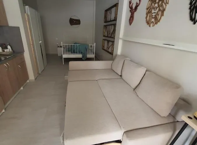 Apartamento New ,50m From The Sea At Nea Irakleia.