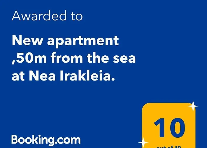 New ,50m From The Sea At Nea Irakleia. *